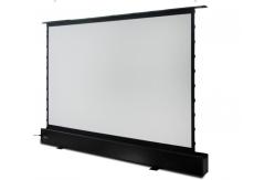 China ALR Electric Foldable Projector Screen 12V Trigger Remote Control supplier