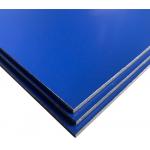 Interior Decoration Fireproofing 3mm ACM panel Glossy Blue