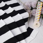 Breathable And Wear-Resistant Comfortable Striped Knit Fabric For Polo Shirt for sale