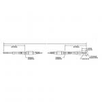 Utility Control Push Pull Cable Assembly with Smooth Character and Customizable Length