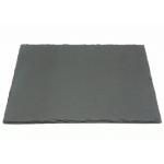 Rough Edges Slate Cheese Cutting Board Rectangular Shape 30cm x 20cm With Pads