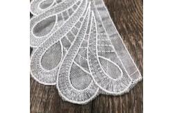 China Lace Applique Collar Embroidery Neckline Diy Accessories Three-dimensional Collar supplier
