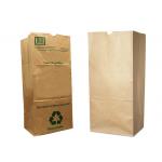 Brown Kraft Eco Friend Compostable Paper Trash Bag Double Layer for sale