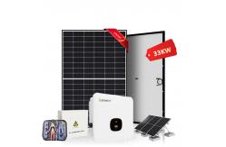 China PV On Grid Solar Power System Mounting With Metal Ground Screw Hardware supplier