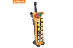 China 12 Buttons 50Hz Wireless Industrial Crane Remote Control System supplier