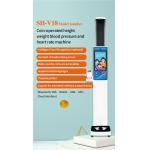 Bmi Coin Operated Medical Height And Weight Scale Automatic Measuring Blood Pressure for sale