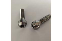 China Titanium Hex Flange Taper Cap Bolts Racing Tuning For Automobile Motorcycle supplier