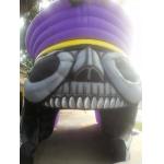 Customized attractive Horse inflatable football helmet tunnel for sale