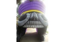China Customized attractive Horse inflatable football helmet tunnel supplier