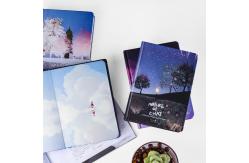 China Pattern Printing Writing Journal Notebook Dimension 142 * 208mm Strong Writing Surface supplier