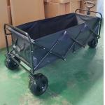 Utility Extra Large Folding Wagon Portable Collapsible Cart Wagon With Wide Wheels for sale