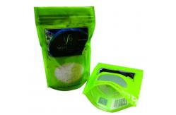 China Resealable Custom Food Packaging Bags Foil ziplockk Pouches With Window OEM / ODM supplier