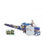 Single Screw PET Packing Belt Automatic Strapping Machine , Drawbench Production Line For Packing for sale