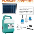 Waterproof Bright Solar Powered Camping Lights Emergency Lighting USB Rechargeable for sale