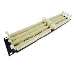 200 pair 110 Terminal Block 19 1U 110 Cross Connect Distribution Frame Patch Panel for sale