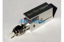 China Compact Bare FC Fiber Optic Adaptor Ceramic Sleeve With Metal Housing supplier