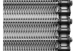 China Pvc Coated Movement Conveyor Belt Wire Mesh Length 1m supplier