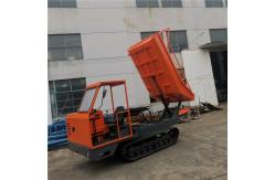 China 1600mm Mini Crawler Tractor Dumper For Palm Oil Fruits Transportation supplier