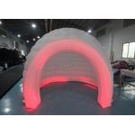 3m White Oxford Cloth Inflatable Bubble Igloo Dome Tent With Led Light for sale