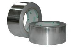 China High Performance Aluminum Foil Silver Foil Tape / Aluminium Adhesive Tape Light Weight supplier