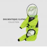 Breathable Lightweight Dog Raincoat Hooded Poncho for sale