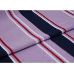 Healthy Environmentally Friendly And Breathable Striped Knit Fabric For T-Shirt for sale