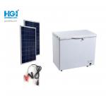 Outdoor 212L Solar Power Freezer Refrigerator 7.5 Cubic Feet 12V DC Compressor for sale