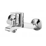 Resist Corrosion Single Lever Bath Shower Mixer Tap With Diverter Hot Cold Water for sale