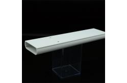 China                    Triangle PVC ABS PP Extrusion Channel Plastic Extruded Slope Profiles Trunking              supplier