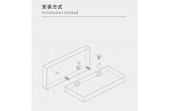 China 15*11mm ABS Shelf Support Pegs Industrial Furniture Panel Connectors supplier