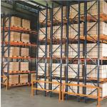 Steel Double Deep Warehouse Racking Heavy Duty Storage Pallet Rack And Shelving for sale