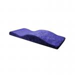 The Diamond velvet fabric Slow rebound Curved Gel Air Foam Beauty Salon lash bed Mattress for sale