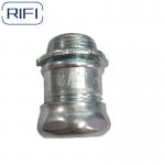 Electrical Metallic Tubing EMT Steel Compression Type Connector Electro-galvanized for sale