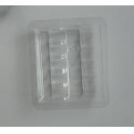 Manufacturer custom ampoule tray pharmaceutical packaging disposable blister vial medical plastic tray for sale