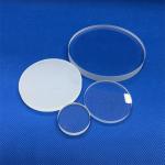Circular Fused Quartz Windows Transparent Thickness Tolerance 0.1mm for sale