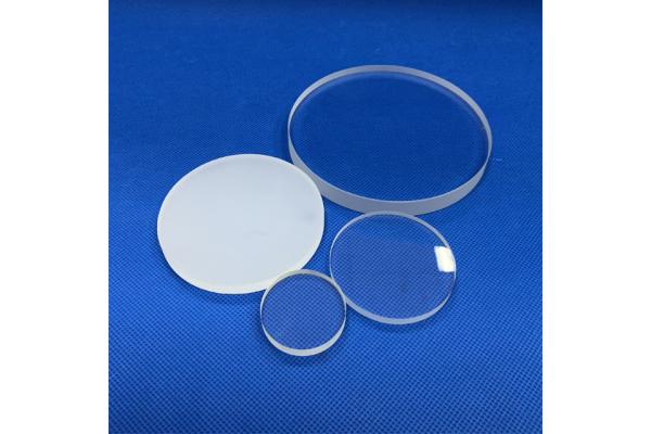 Quartz Glass Plate Circular Fused Quartz Windows Transparent Thickness Tolerance 0.1mm