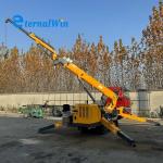 Changchai Diesel Engine 5 Ton 17.8m Crawler Spider Crane With Flying Jib for sale