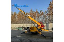 China Changchai Diesel Engine 5 Ton 17.8m Crawler Spider Crane With Flying Jib supplier