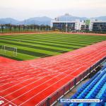 400m Standard Sandwich System Running Track Synthetic Rubber Sport Surfacing