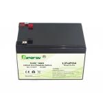 High-Performance 12V 12Ah Intelligent Robot Battery 1000+ Cycles Maintenance-Free for sale