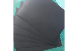China 2500g Wooden Pulp Material 787x1092mm Black Cardboard Sheets supplier