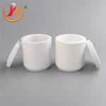 High Purity 95 Zro2 Zirconia Cylindrical Jar / Zirconium Oxide Ball Mill Pot Jar for sale