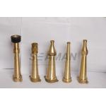 NST Firemans 2 inch Fire Hose Nozzle  / Brass Water Spray Nozzle for sale