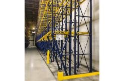 China Double Deep Pallet Racking 500kg-3000kg Per Layer Construction Warehouse Storage supplier