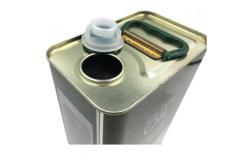 China Waterproof 2L Rectangular Olive Oil Tin Cans CMYK Printing supplier