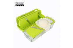 China Multifunction Onion Vegetable Chopper ABS AS Plastic Vegetable Slicer With Container 1.2L supplier