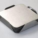 Kitchen Accessories sets Stainless Steel Coaster Pot Pad Anti-scalding Drinks Round Square Coffee Coaster for sale