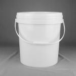 20 Ltr White 5 Gallon Bucket With Lid for sale