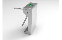China Remote Control Tripod Turnstile Gate Automatic SS304 SS316 With ZKteco System supplier