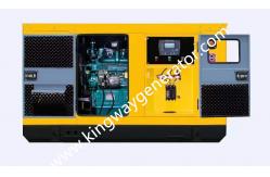 China Bright Yellow 120KW Cummins 150 KVA Generator For Home Air Condition supplier